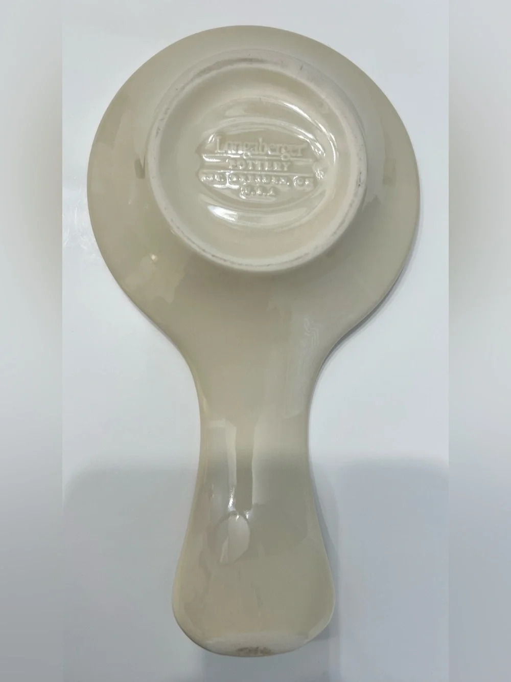 Longaberger Pottery Spoon Rest